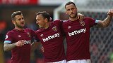 英超-诺布尔梅开二度霍勒巴斯染红 沃特福德1-4西汉姆