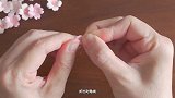 我看一遍就学会了樱花折纸，简单又漂亮