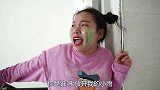 手工：男同学装扮蒙面人，无敌竟往无硼砂泥里加料，能惩罚他吗？