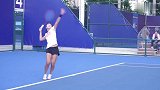 职业网球选手是如何热身的？王蔷化身脏辫老师大尺度教学