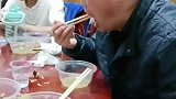 这萝卜是真的烫，在嘴里又炒了一遍