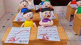杜子腾考了100分，他抄同的答案，同桌只考了39分呢