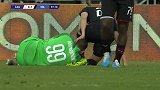 第57分钟AC米兰球员伊布拉希莫维奇射门 - 被扑