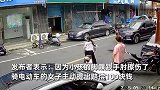 男孩“鬼探头”被电动车撞倒哀号，家长：不用赔，让他长点记性