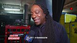 WWE-18年-SD第993期赛后采访 布克T：伍兹跳的霹雳舞最棒 大E最烂-花絮