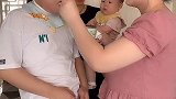 孩子不好好吃饭，婆婆教我哄孩子的套路，哈哈，教育孩子要从爸爸入手，学会了吗
