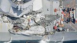2019第二撞 8万吨巨舰撞废美军盾舰 中国7万吨浮船坞立新