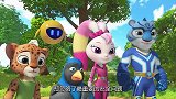 宇宙护卫队：路路和乐乐和好如初，要联手搭建一座美丽的观景台！
