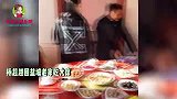 杨超越回盐城老家吃席，缩角落社恐的样子好可爱，比走红毯还紧张