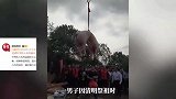 梅州一男子用无人机吊运猪羊上山祭祖，当事人：家里老人多，路不好走且抬不动