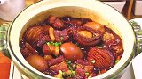 跟鲍鱼炖出来的红烧肉，真的绝，能让你连吃三碗米饭！
