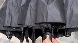 半自动雨伞设计不合理，回收时还需要用手推