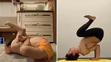 俄罗斯：一男子练习柔术，胳膊腿扭曲360度令人难以置信