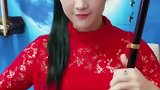 气质美女二胡演奏《挂红灯》，好听极了