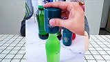 测试：据说一按一拔就能开瓶盖这是真的吗