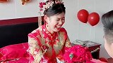 新郎到底做了什么看把新娘高兴的，真是舍不得！