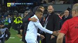 神龟飘了！姆巴佩耍大牌不满被换下 图赫尔追到替补席安慰