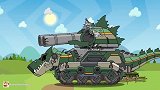 坦克世界动画：日系乌龟坦克又来了