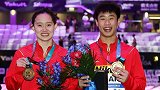 段宇任茜获得跳水混双10米台冠军 中国梦之队包揽10块金牌