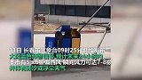 长春大风有多猛？逼停开行高铁，撂倒市区老树