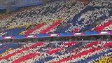 壮观！实拍申花球迷赛前组成巨大队徽TIFO