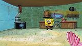 海绵宝宝做了份可怕的黑暗料理，难以想象你是干厨师的