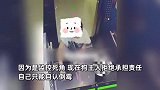 婴儿电梯内遭未拴绳狗抓伤脸部，狗主人不承认，宝妈：监控死角，只能自认倒霉