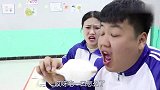 短剧：同学们自制棉花糖吃，没想做出了一个超大圈糖稀，太有趣了