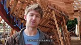 小哥手工打造一艘木头帆船，网友看这样子是个大家伙（1）