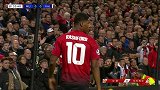 曼联攻势渐起！拉什福德觅得良机 一脚射翻孔多比亚
