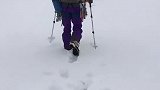 雪宝顶攀登——古古老师这行进的节奏很舒服哈