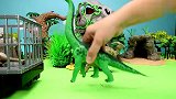 创意恐龙园玩具模型棘龙原角龙