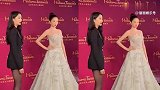 关晓彤穿黑丝亮相蜡像揭幕 生图下长腿吸睛