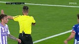 第73分钟巴拉多利德球员卡莱罗黄牌