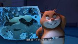 熊出没：洞洞幺以为抓到蜜獾，结果下秒被蜜獾破冰而出！