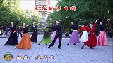 玲珑广场舞《火红的萨日朗》，小月老师首次C位跳这支舞