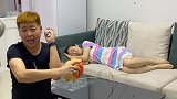 婆婆及时赶到，帮我教训爱嘚瑟的老公！