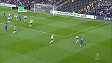 下半场补时第2分钟卡迪夫城球员莫里森射门