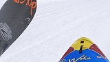 奥地利红牛西班牙皮划艇手Aniol Serrasolses，在智利白雪皑皑的火山上滑雪而下 皮划艇  滑雪