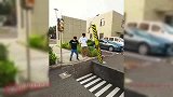 这是哪位人才设计的斑马线