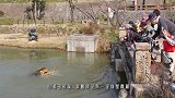 男子河边游玩，发现一奇怪生物缓慢爬向岸边，以为遇到了“水鬼”