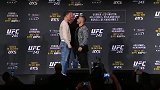 UFC245发布会对视集锦 兰达米抢腰带卡温顿喋喋不休