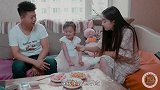 女儿不吃饭，没想媳妇想出这样一招，满满套路，结局太搞笑了