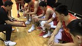中国男篮红队对阵奇才 多人轮换新人抢眼