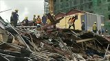 柬埔寨一座中资投建大楼坍塌 已致24死24伤