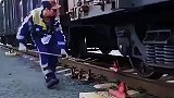 给火车穿铁鞋，起啥作用
