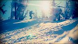 极限-14年-大神带单板惊险演绎雪山“飞狐”神技-新闻