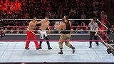 WWE-16年-RAW第1221期：1V3强弱不等赛斯特劳曼VS路人甲组合-全场