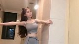 专业的一字马就是不一样，高难绝活才艺表演精彩好看，真厉害