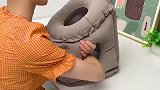 #舒服 在办公室休息时，趴桌子上很不舒服，试试这个充气枕，方便又实用#充气枕